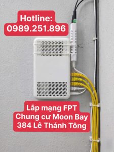 Lắp mạng FPT ở MoonBay 384 Lê Thánh Tông
